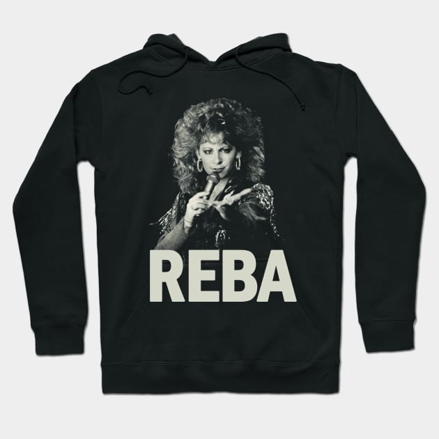 REBA ++ Black Vintage Hoodie by tamisanita